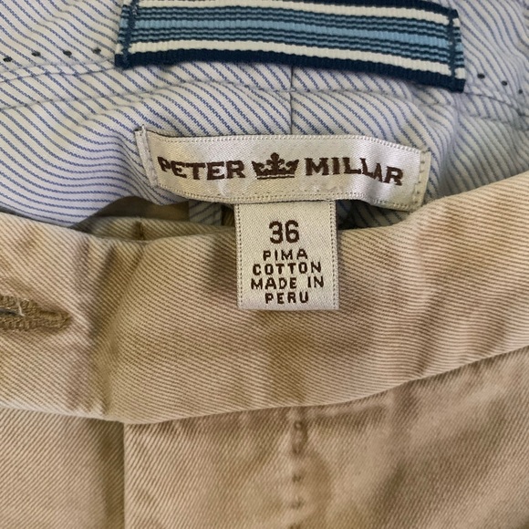 Khaki Peter Millar Chino pants - Picture 2 of 3